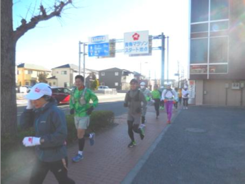 青梅マラソン試走会
